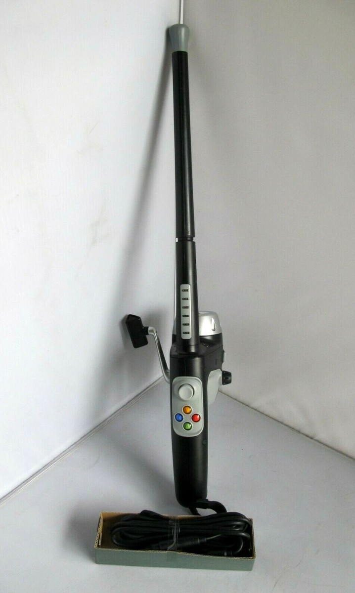 Bass Pro Shops XBOX 360 Fishing Rod And Reel Controller for The Strike VideoGame Bass Pro Shops XBOX 360 Fishing Rod And Reel Controller for The Strike VideoGame