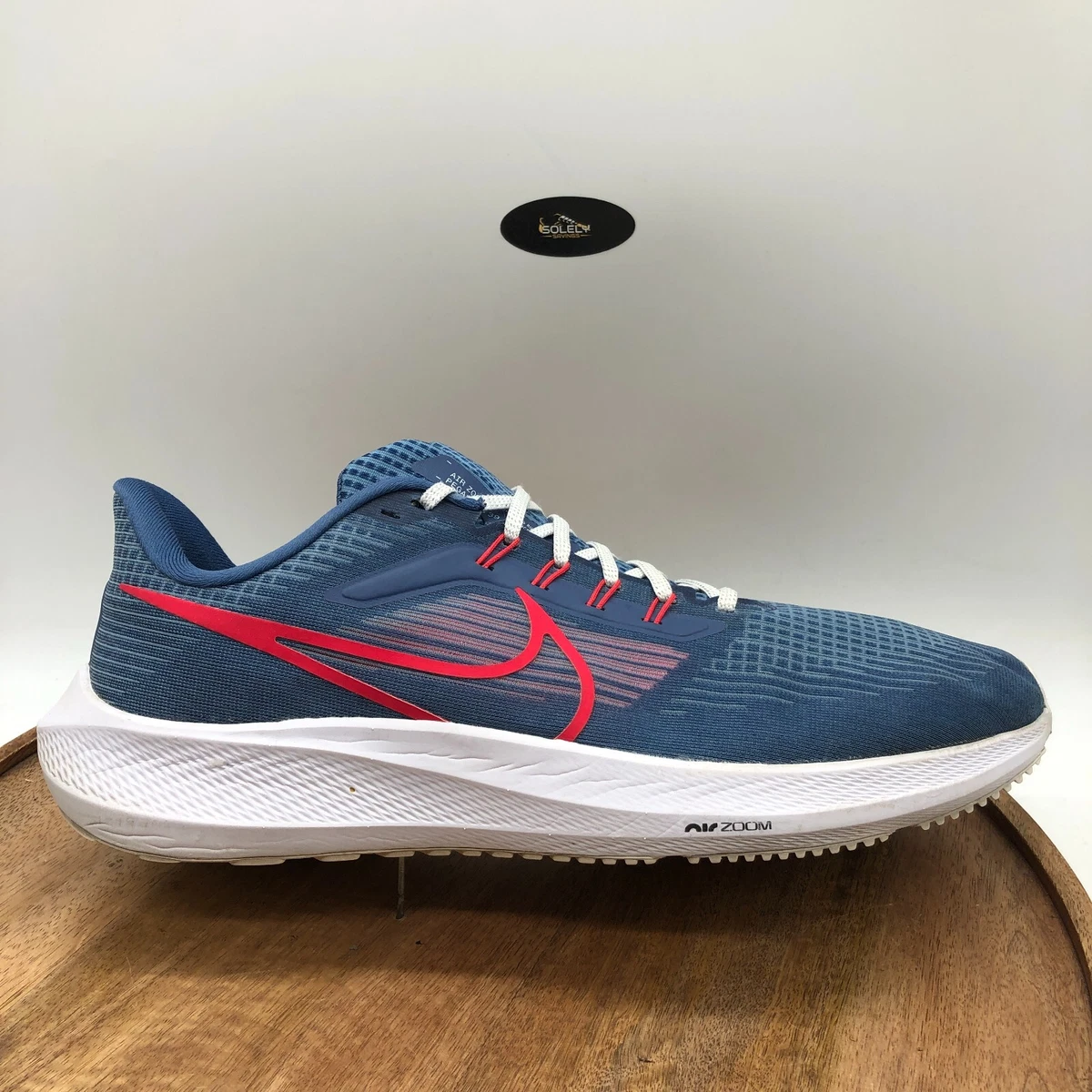 Nike Air Zoom Pegasus 39 By You Men Size 13 Blue Pink White Sneaker eBay