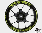 Suzuki GSX-R 600 Wheel Decals Rim Stickers Tape Graphic Set Rims Stripes GSXR