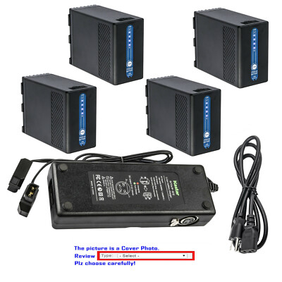 Kastar BP-A68 Battery Dual D-Tap Charger for Canon EOS C70 Cinema RF Lens Mount