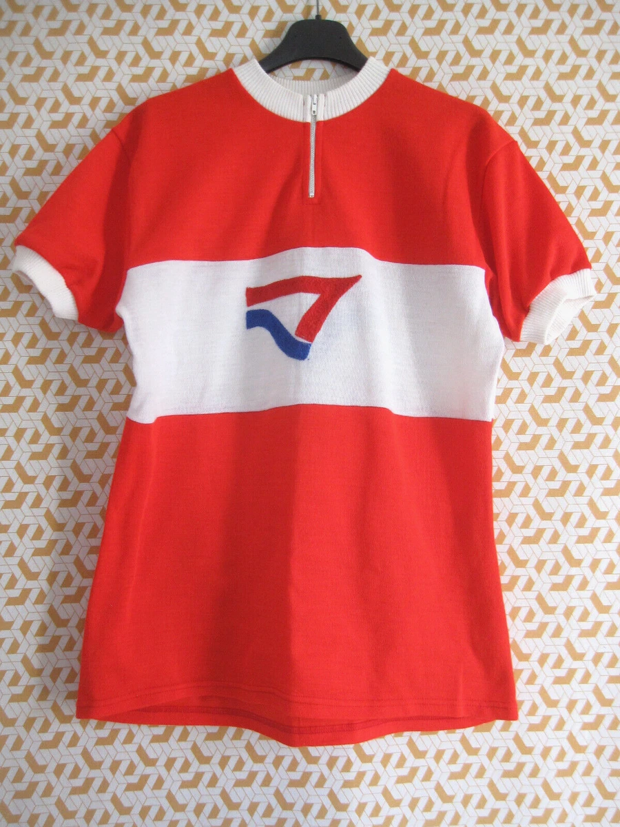 Maillot Cycliste Homme URBAN – Bleu Et Blanc, Taille Unique (XL)