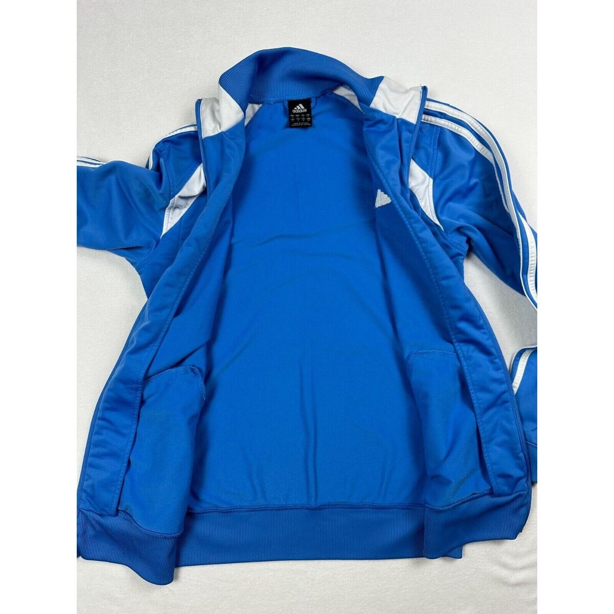 ADIDAS Track Jacket Y2K Vintage Sports Full Zip Top Mens ADIDAS Track Jacket Y2K Vintage Sports Full Zip Top Mens
