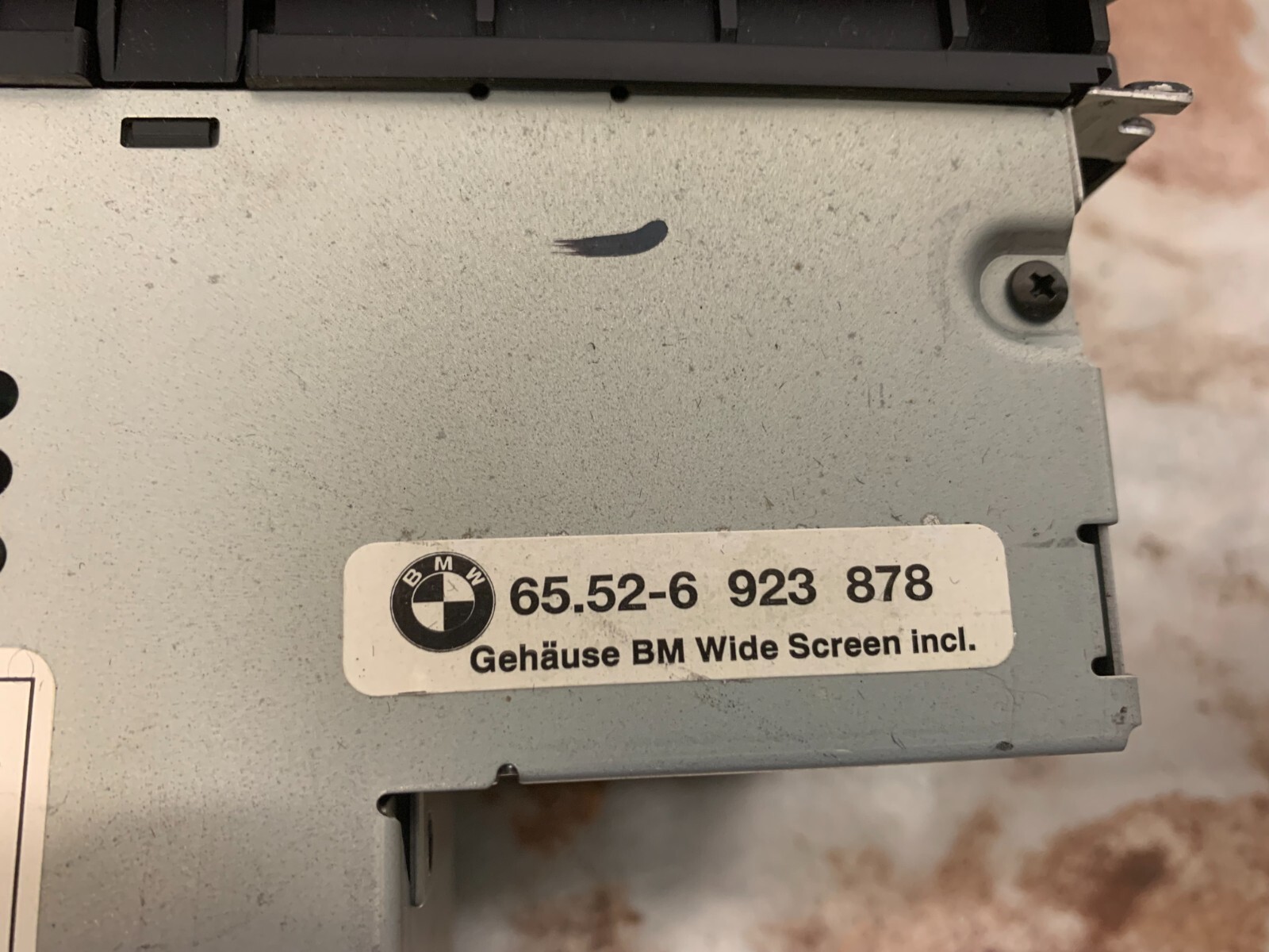 BMW X5 E53 Multimedia Display Screen Radio Sat Nav *SPARES OR REPAIRS