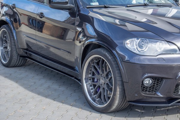 CUP Seitenschweller AnsäTze Schwarz FüR BMW X5 E70 FL M Paket Skirts Schweller-image
