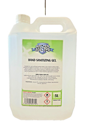 Kitchen Master - HANDDESINFEKTIONSGEL 5L