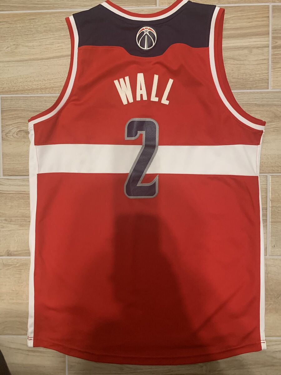 Adidas Swingman Washington Wizards John Wall Jersey Size L Adidas Swingman Washington Wizards John Wall Jersey Size L
