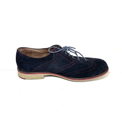 Johnston & Murphy Men\'s Dark Blue Suede Oxfords size 10M Johnston And Murphy Men\ main image 3