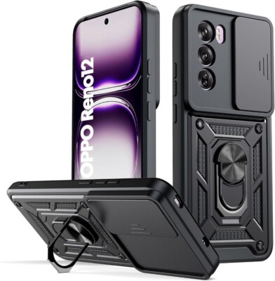 Max Power Digal Cover Per Oppo Reno 6 Pro Con Anello, Custodia - Foto 3