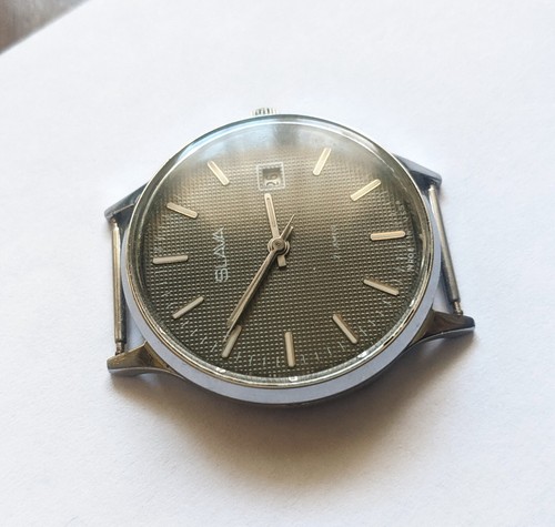 Bellissimo orologio meccanico vintage Slava Glory made in URSS anni 70. Orologio Uomo - Foto 4 di 8