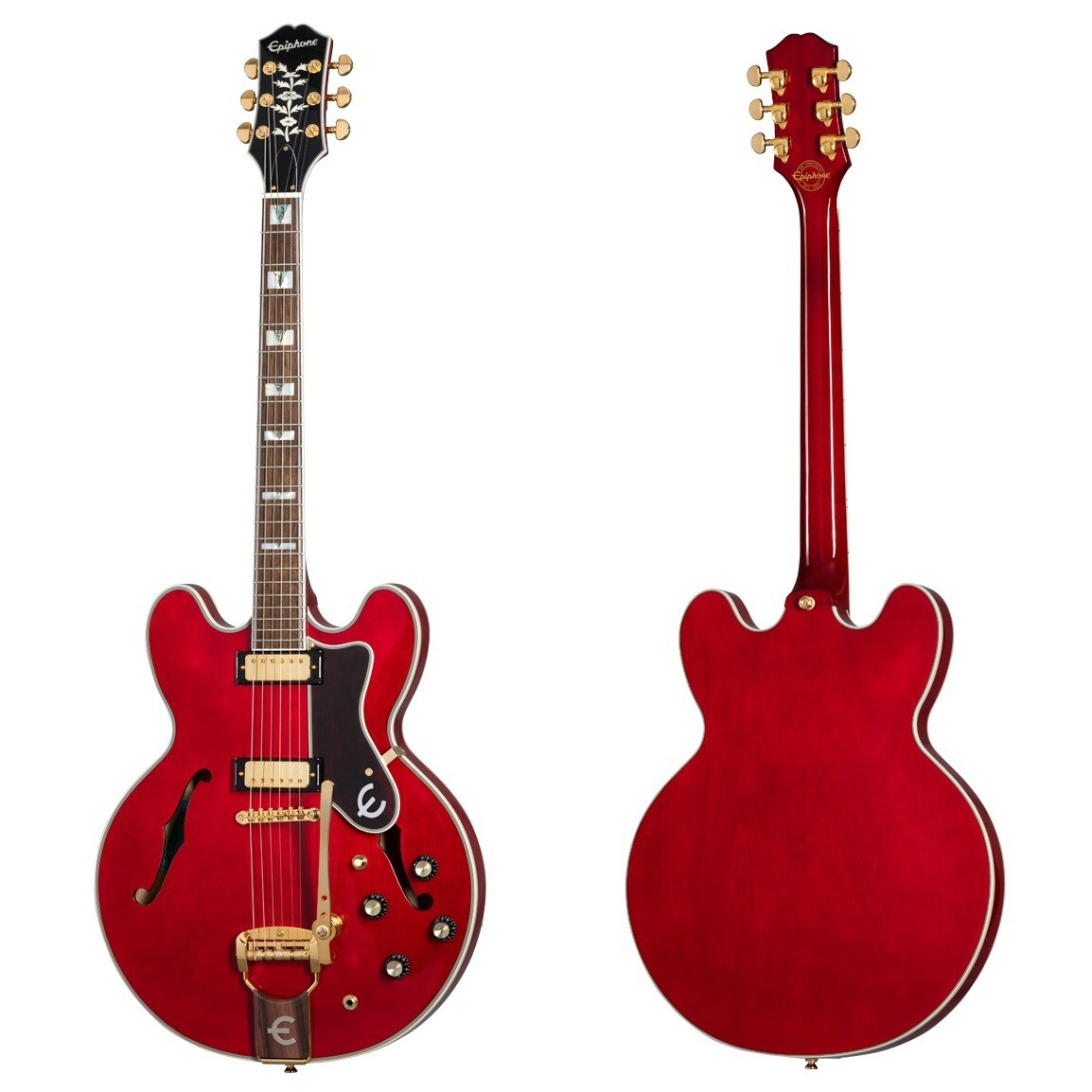 Epiphone DOT Cherry　純正ハードケース付 Epiphone ES-335 Dot Studio - Cherry | Sweetwater