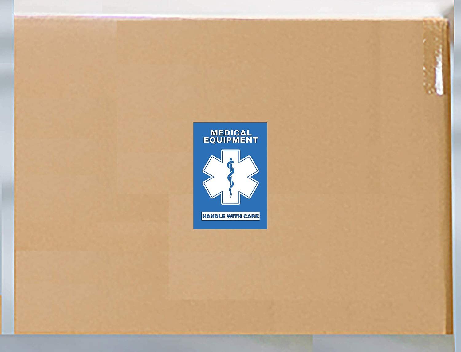 Medical Equipment Alert Sticker - 3x2 inches, Fee Exempt, Durable Vinyl ...