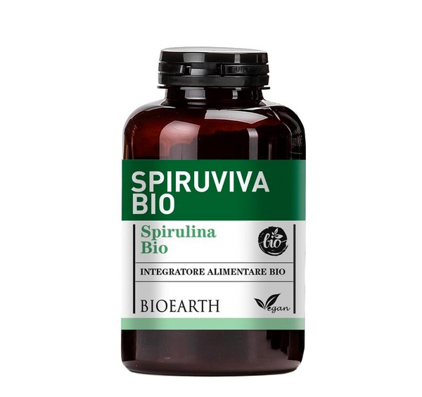 Spiruviva Bio Bioearth 500 Compresse-image