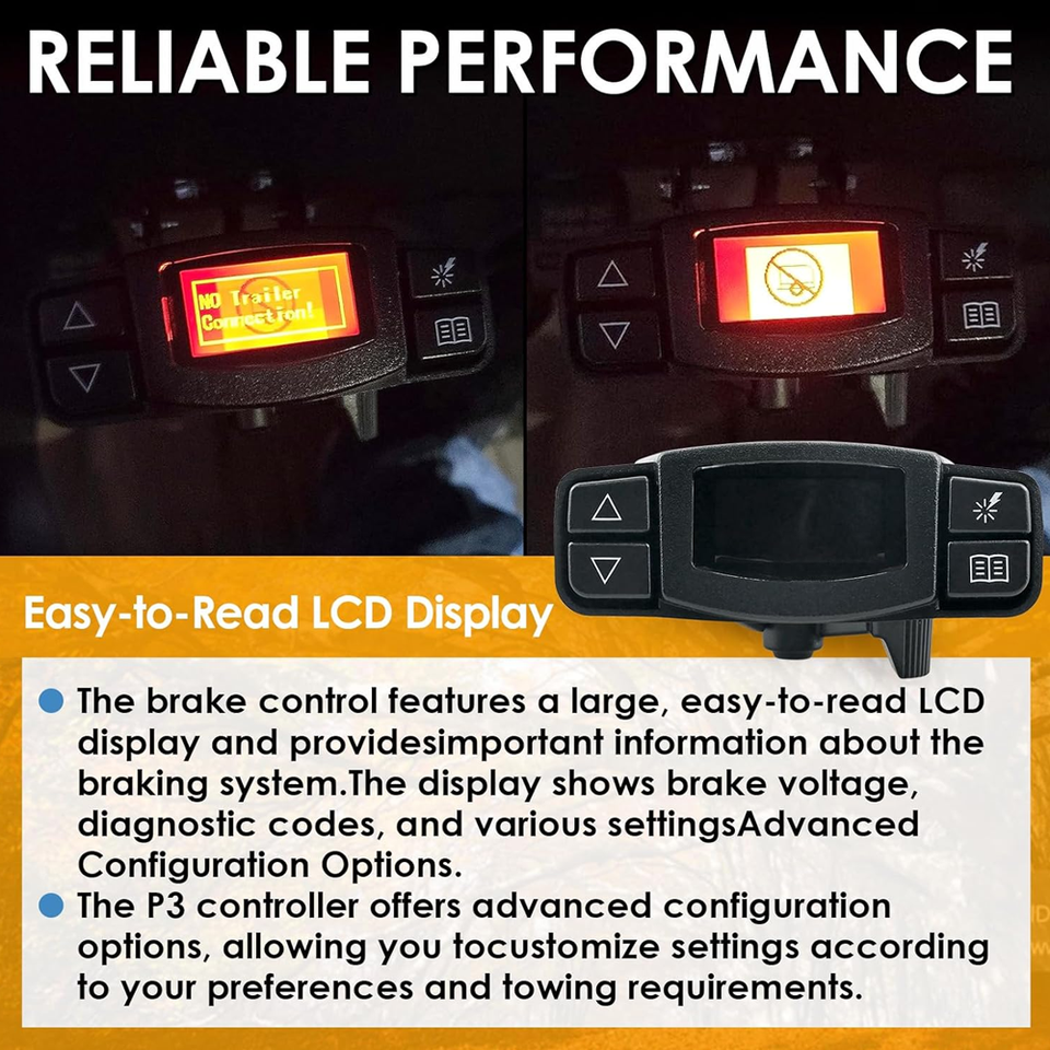 Universal Electric Trailer Brake Controller Module For Tekonsha P3