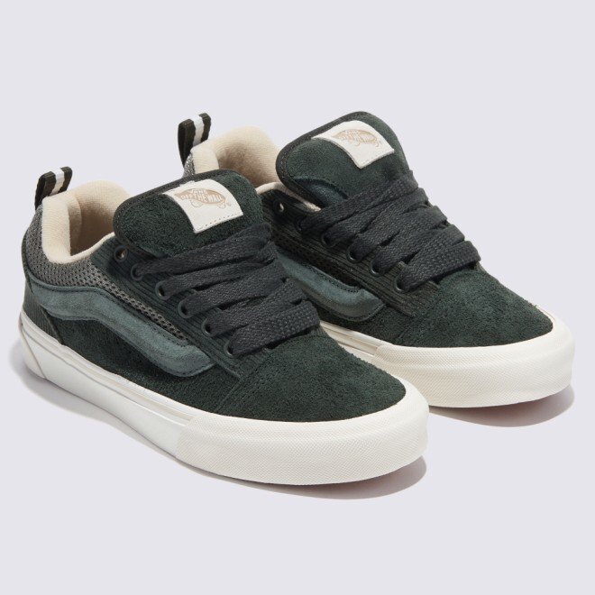 ◆VANS◆ヴァンズ KNU SKOOL VN0009QCBEI OLIVE Vans Knu Skool Skate Shoes Suede Men's Sneakers Olive