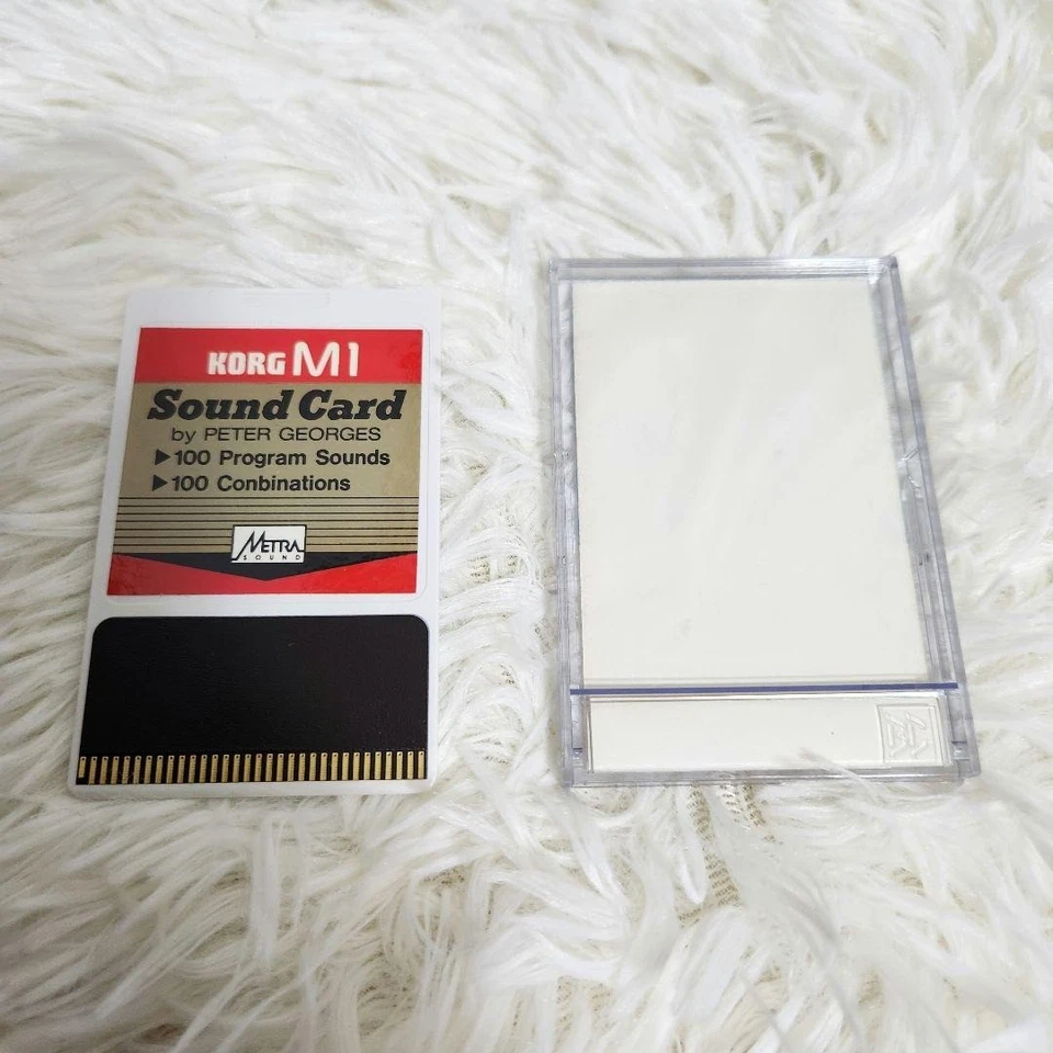 KORG M1 Synthesizer Sound Card - Image 2 of 3