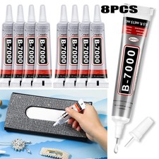 8Pcs B-7000 Glue Clear with Precision Tip 15ml Strong Bond Glue For Phone Repair