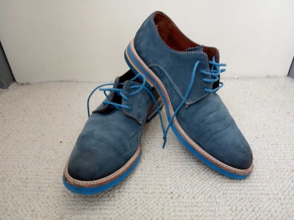 Men Navyboot Heels Suede 40