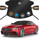 Zettum Car Windshield Cover for Ice and 2) Standard - Sedan / SUV / Minivan