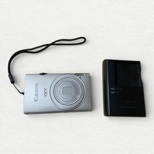 Canon IXY 220 F PowerShot ELPH 110 HS Silver Compact Digital Camera 16.1 MP 8x
