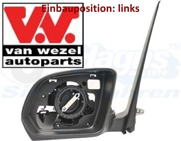 VAN Wezel 3082821 AußEnspiegel Links Spiegel AußEn FüR Mercedes-Benz-image
