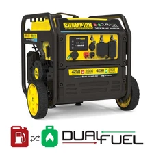 201057R- Champion 4250-Watt Dual Fuel RV Ready Open Frame Inverter - REFURBISHED