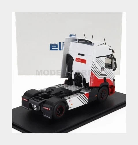 ELIGOR 118046 RENAULT - T480 TRACTOR TRUCK RED 13L 2-ASSI 2021 - WHITE RED - 1/4 - Immagine 2 di 2