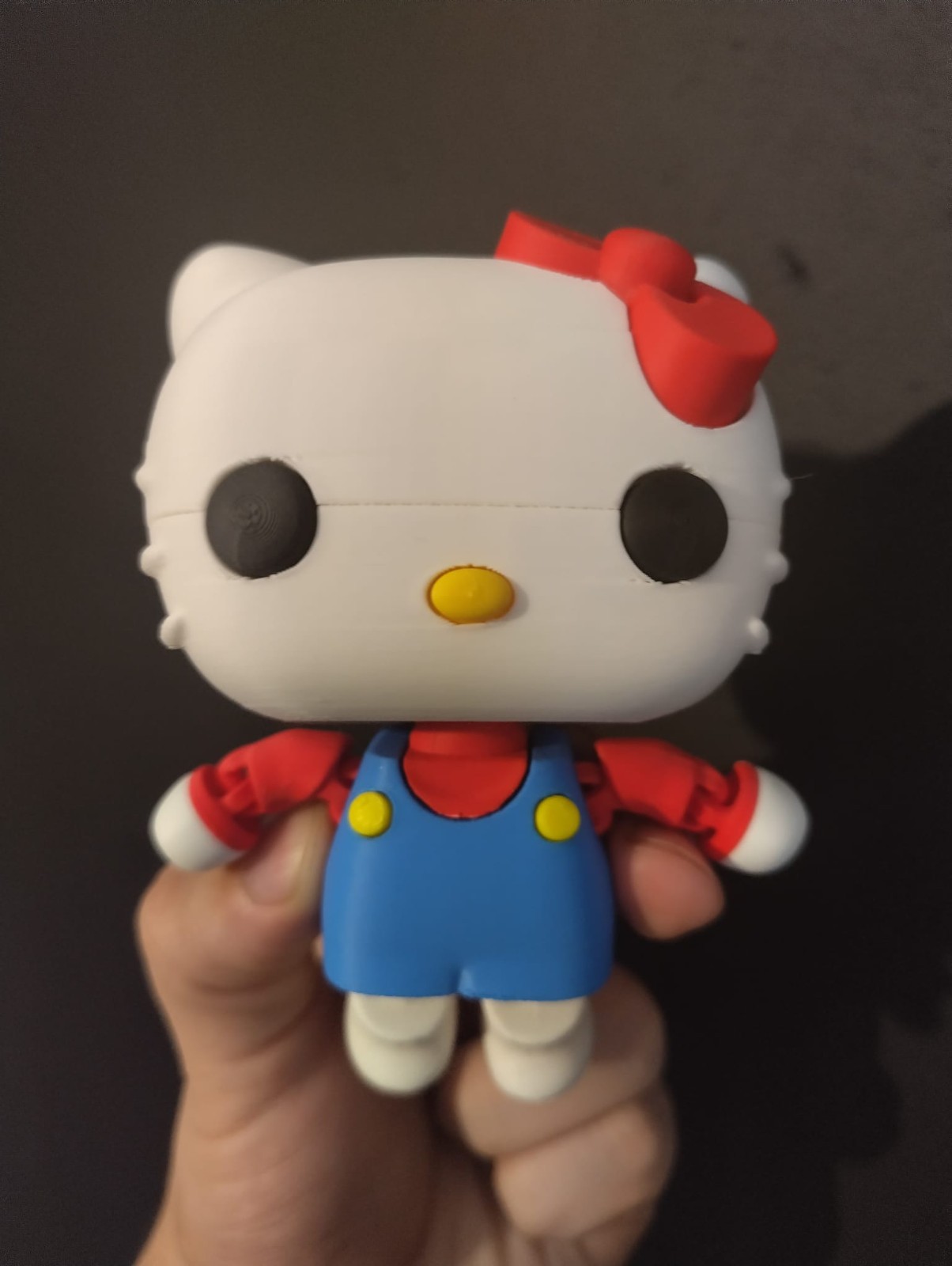 juguete hello kitty flexi - inquieto articulado