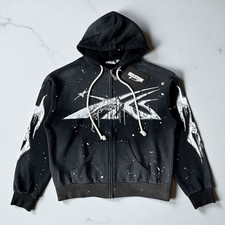 Hell Studios Jacket Zip Up Hoodie Men Women Zipper Pullover Cotton