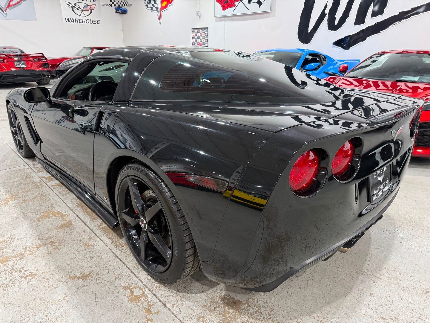 2008 [41U] Black Chevrolet Corvette   | C6 Corvette Photo 4