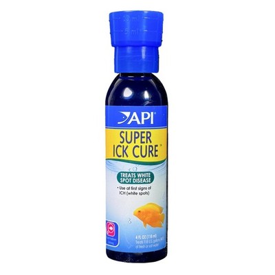 API LIQUID SUPER ICK CURE Fish remedy, Freshwater and Saltwater Fish Medication