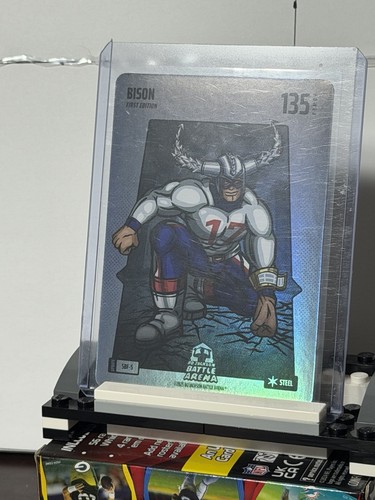 2025 Bo Jackson Battle Arena Alpha Update Josh Allen Bison Silver Battle Foil