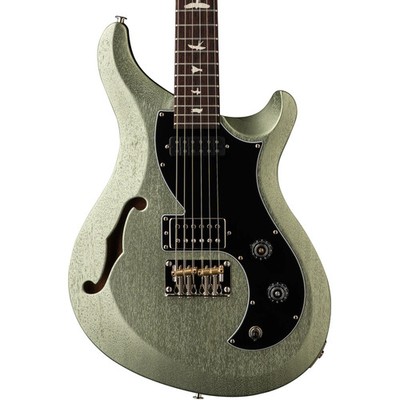 PRS S2 Vela Semi Hollow Satin Electric Guitar - Mavis Mint Metallic