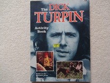 RARE VINTAGE THE DICK TURPIN ACTIVITY BOOK (1979)-BASED ON THE TELEVISION SERIES