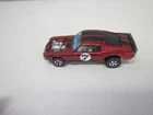 HOT WHEELS REDLINE  BOSS HOSS MUSTANG * RED COLOR & WHITE INTERIOR * NICE CAR !