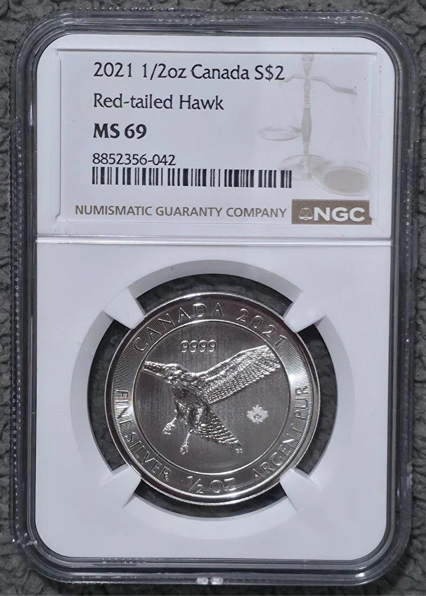 2021年 カナダ メープルリーフNGC MS69 6549874-072 2021年 カナダ