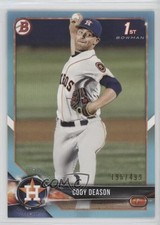 2018 Bowman Draft Sky Blue 196/499 Cody Deason #BD-194 z6b