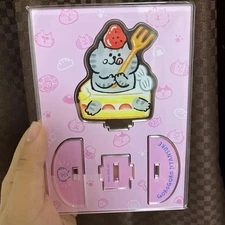 MIND WAVE INC. GOROGORO Acrylic Stand Cake & Strawberry Character Japan LE