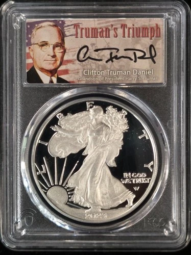 Photo of a 2023-W American Silver Eagle Proof from an eBay listing that sold on Jul 20, 2026