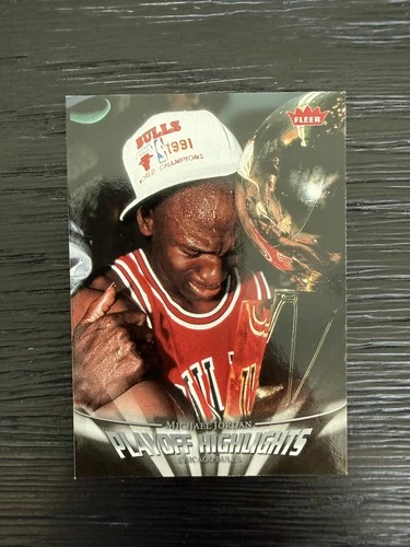2007-08 Fleer Michael Jordan - Box Set Playoff Highlights Michael Jordan #PH5 MT