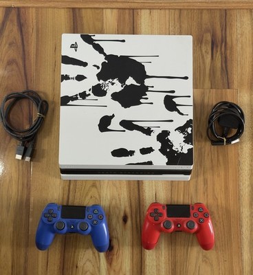 PS4 Pro 1Tb Death Stranding Limited Edition Konsole mit 2 Controllern schneller Versand