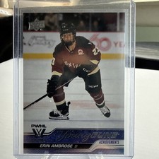 Erin Ambrose Rookie PURPLE  YOUNG GUN #69 2024-25 Upper Deck PWHL Achievement