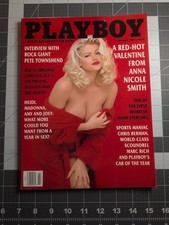 1994 February Playboy Magazine Cover Anna Nicole Smith Playmate Julie Cialini