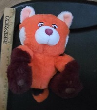Disney Store Turning Red Mei Lee Red Panda Plush 9" Stuffed Animal Security Toy