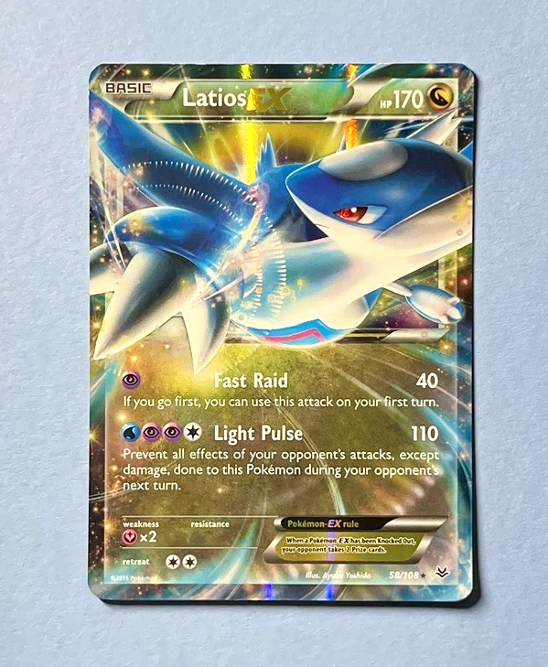 Latios EX 58/108 Roaring Skies Holo