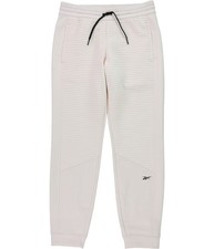 Reebok Womens Small Vector Athletic Sweatpants, Pink, Small