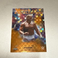2026 Topps Chrome WWE Hulk Hogan Orange Logofractor Eras Of Excellence 13/25