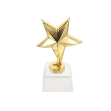  Kids Star Trophy: Crystal Award Winner Recognition Prize - Sports Tournament