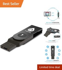 FIDO2 Folding Security Key - Multi-Factor USB Authentication for Peace of Mind