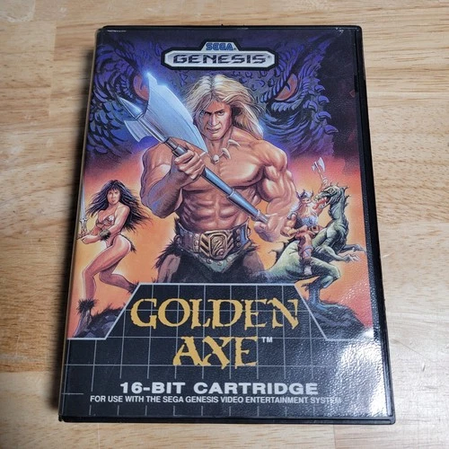 Golden Axe Sega Genesis, 1989 No Manual - Tested