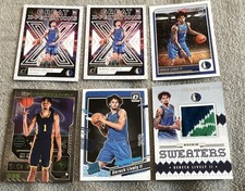 Donruss NBA Hoops Metal Optic Dereck Lively II Mavericks Rookie Card Lot 6 Cards
